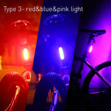 New Bike Light Bicycle Tail Light USB Rechargeable Waterproof