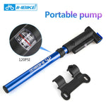 Bike Pump Bicycle Tire Portable Inflator Air Pump