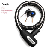 Bicycle Lock Anti-theft Cable Lock 0.85m Waterproof